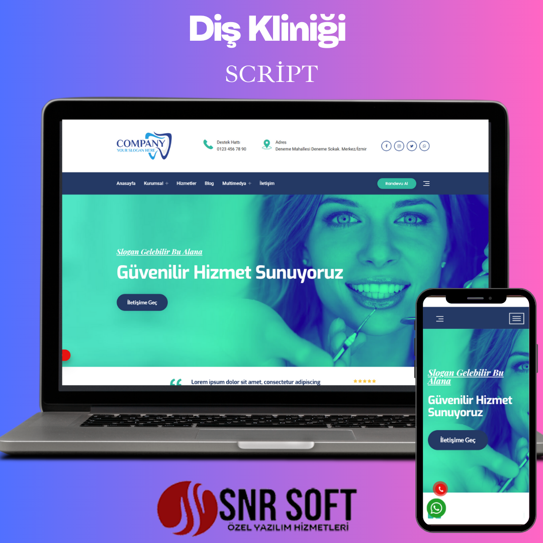 Diş Kliniği Yönetim Scripti ve Teması 1