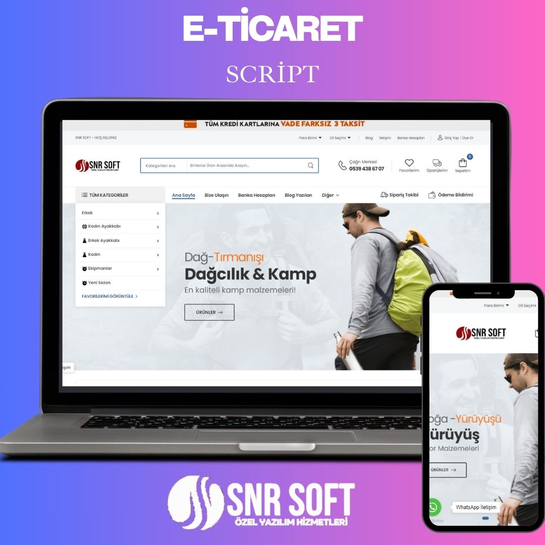 E-Ticaret Yönetim Scripti V3
