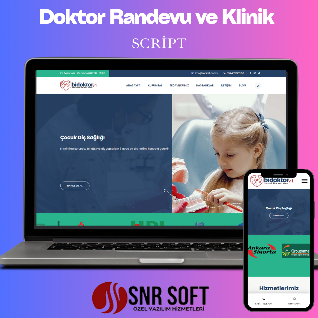 Doktor Randevu ve Klinik Scripti & Teması
