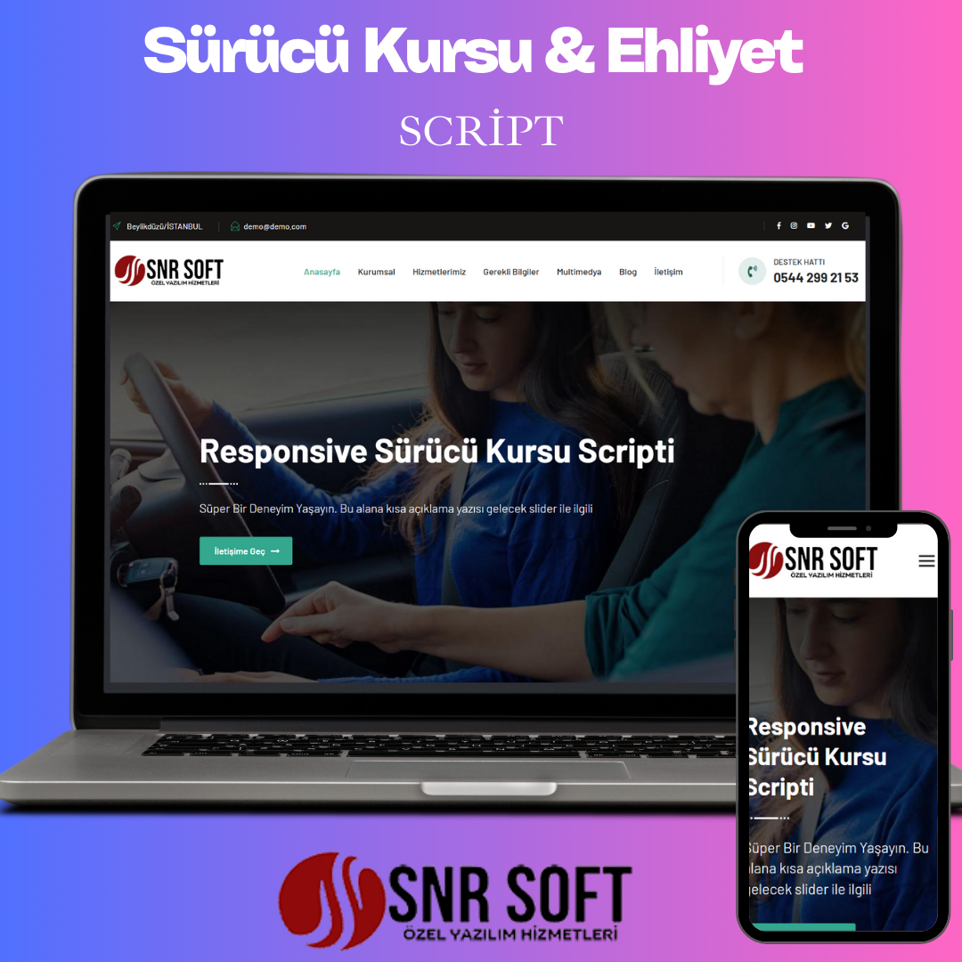 Sürücü Kursu Scripti